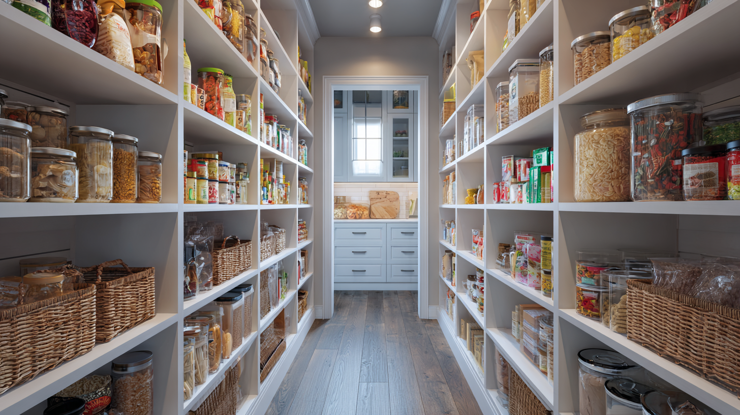 Spiżarnia w nowoczesnym domu